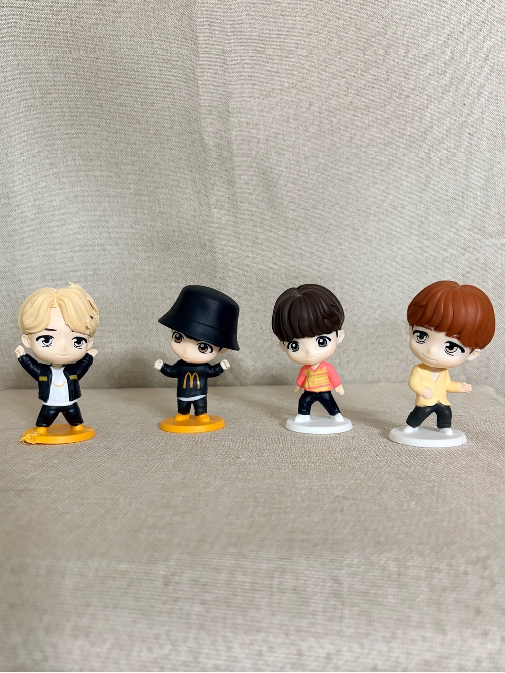BTS McDonald’s Happy Meal Mini Figures Set of 4 K-Pop Collectibles